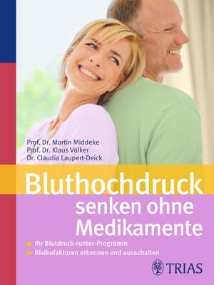 cover image of Bluthochdruck senken ohne Medikamente